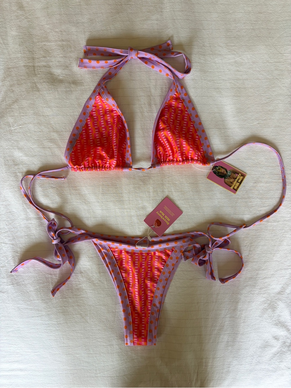 Strawberry Milk Mob Bikini Set